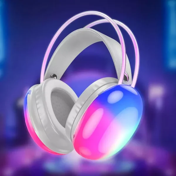 Auriculares Vincha Led Rgb Bluetooth Wireless Inalámbrico - Image 3