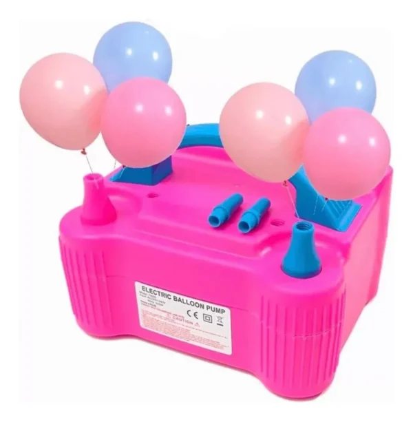 Inflador De Globos Electrico Doble Boquilla De Aire